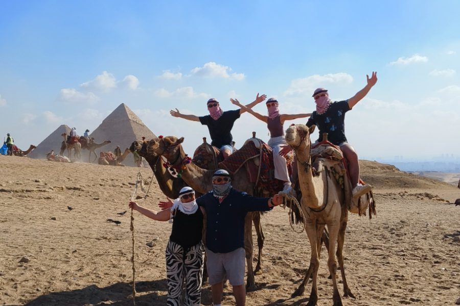 Full Day Tour to Giza Pyramids & Sakkara Pyramid & Memphis and ATV. All inclusive
