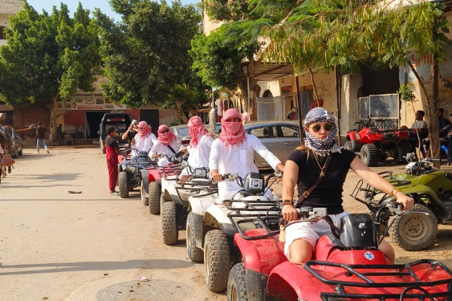 One Hour ATV Adventure & Egyptian Handcrafts Experience, All Inclusive